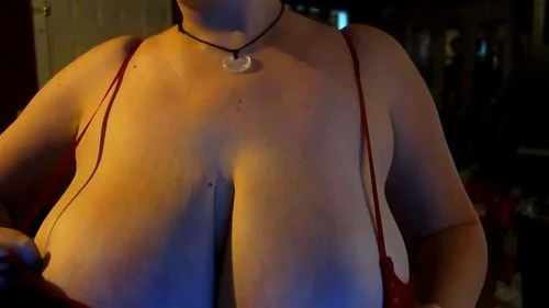 Red Top Big Tits