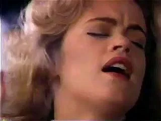 blonde, Buffy Davis, retro big tits, blowjob
