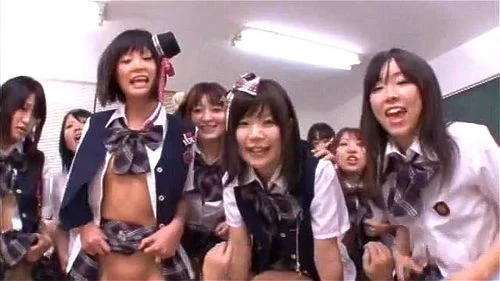 Japanese Reverse Orgy - Watch Japanese Teen Idols Fuck Teachers For a Main Act - Uta Kohaku,  Japanese Idol, Reverse Gangbang Porn - SpankBang