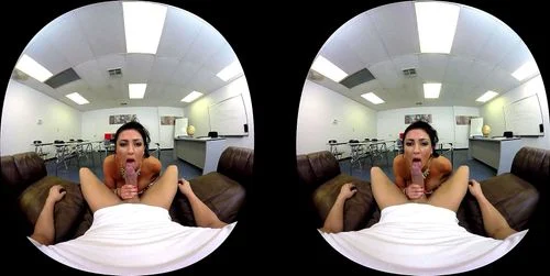 virtual reality, audrey bitoni vr, audrey bitoni, brunette