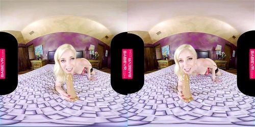 blonde, vr, virtual reality, solo