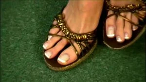Katherina's big feet long toes II