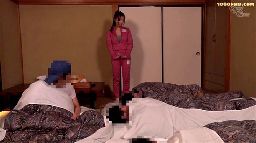 Gangbanged in Onsen