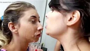 lesbian spit humiliation