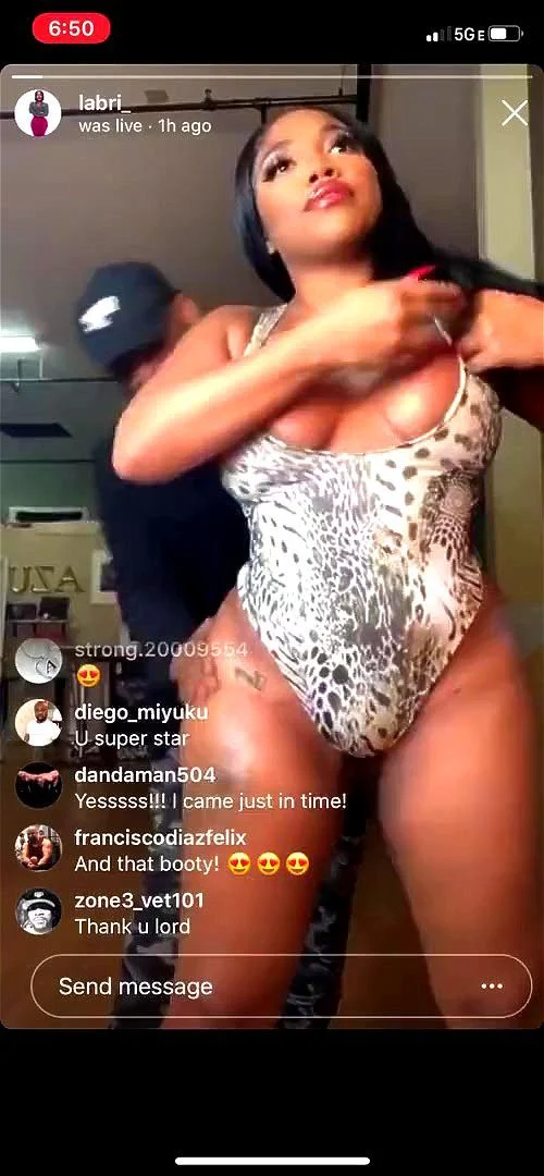 instagram live, blonde, boobs ass, ass