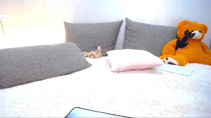 Model masturbates on bed Model masturbates on bed