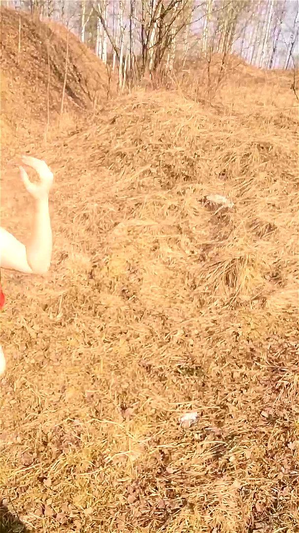 Outdoor tease Outdoor tease