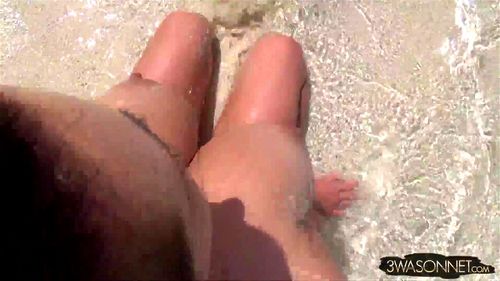 beach, white girl, amateur, big tits