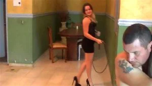 Mistresses Lorena and Diosa - Bullwhipped by 2 Cruel Beauties on Loboutini Pumps