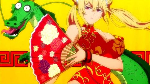 Valkyrie Drive Fanservice Compilation
