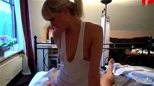 blonde, sisters and brother, sister, amateur