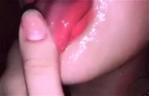 Spit and finger play