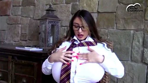 babe, breast expansion, harry potter, gigantic tits