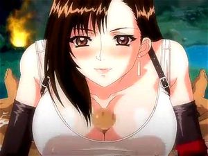 Tifa Lockheart Blowjob and Titjob 640p 60fps