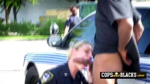 Black criminal is banging two MILFs with big tits to earn his freedom.