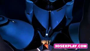 3D Hentai Horny Heroes with Petite Pussy Enjoys a Huge Long Dick