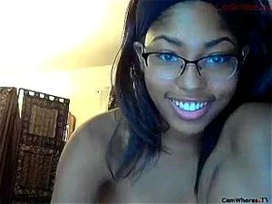 Black College Girl Porn - Watch Nerdy black college babe with puffy nips on webcam - Black, Dance,  Nerdy Porn - SpankBang