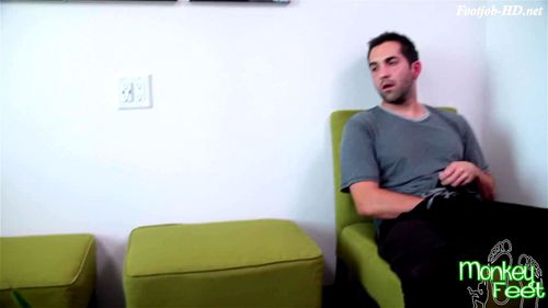 WAITING ROOM FOOTJOB - Footjob, Cheeks Clapping, Feet Porn