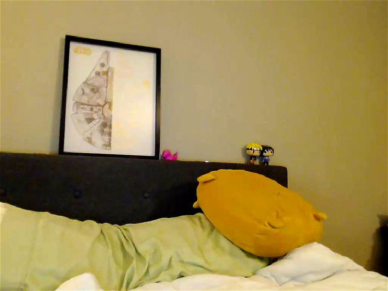Blonde masturbating on bed Blonde masturbating on bed