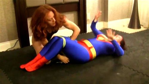 superwoman tied up