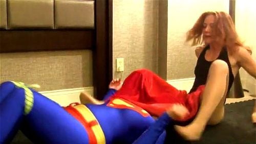 superwoman tied up