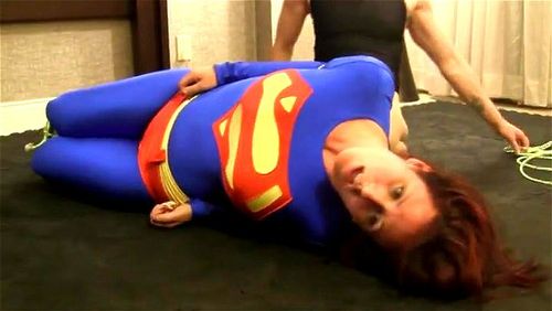 superwoman tied up