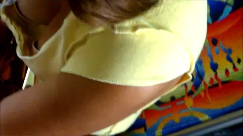 Candid downblouse
