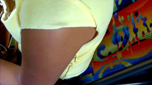 Candid downblouse