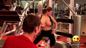 Nude Boobs Prank - Watch Gym prank - Gym, Prank, Singer Porn - SpankBang