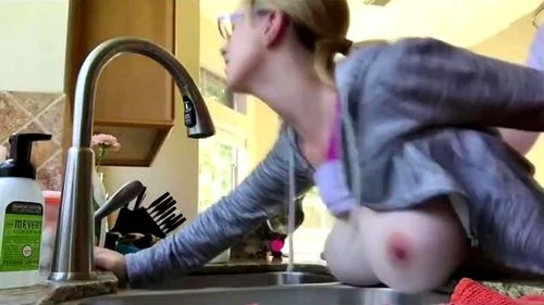 500px x 281px - Watch Bouncing over the sink - Busty, Doggystyle, Kitchen Sex Porn -  SpankBang