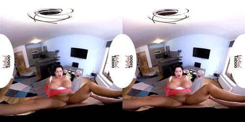 milf, blonde, big tits, virtual reality