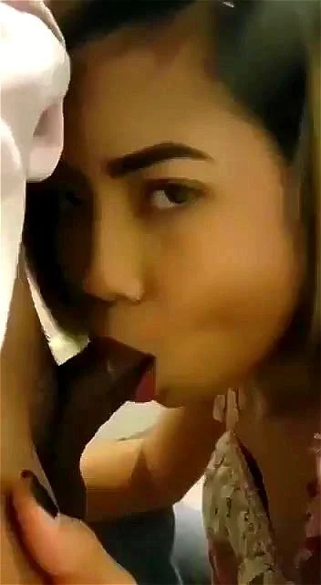asian girl, handjob, cum in mouth, big dick