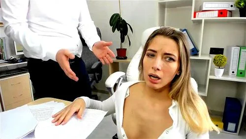 office, small tits, cumshot, office sex