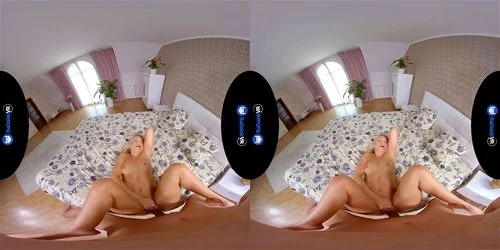 blonde, big cock, tight pussy, virtual reality