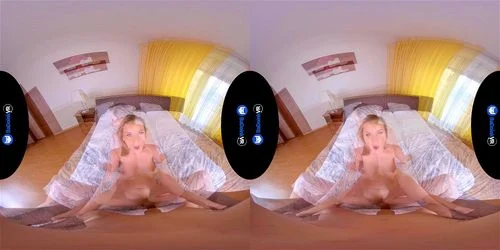 big cock, black lingerie, virtual reality, deepthroat