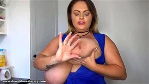 Huge Jumbo tits BBW thumbnail