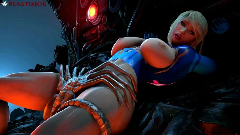 SAMUS ARAN MEETS THE FACEHUGGER (LOOP) SAMUS ARAN MEETS THE FACEHUGGER (LOOP)
