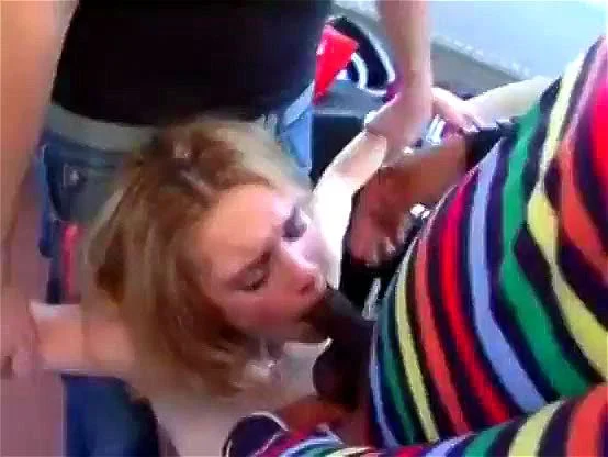 Poor blonde Dutch teen