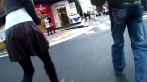 赤面、街中、ナンパ thumbnail