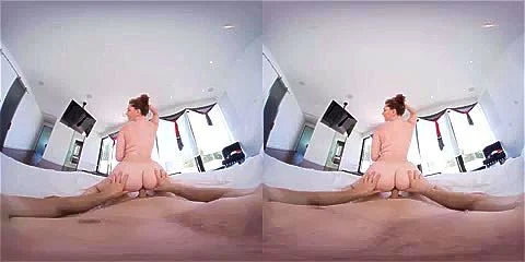 milf, brunette, virtual reality, big ass