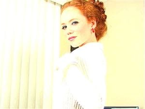 Watch Redhead Secretary Masturbates in Office - Secretary, Stockings,  Heather Carolin Porn - SpankBang