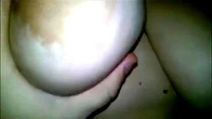 Babe with natural Big boobs POV Sex