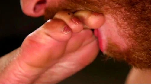 Trans foot licking