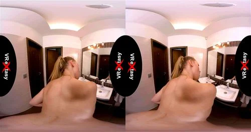 virtual reality, masturbation, restroom, solo