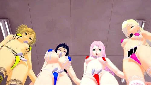 blonde, yamanaka, hentai, music video