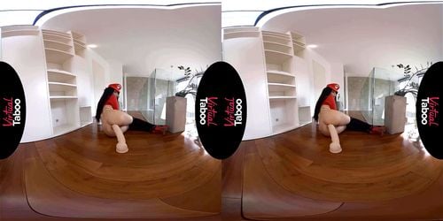virtual reality, big tits, anal, babe