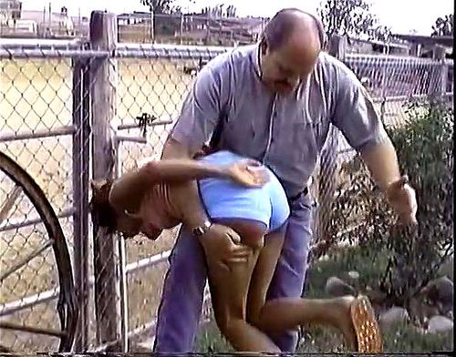 Spanked on the farm (classic) - Maledom, Spanking, Barefoot Porn
