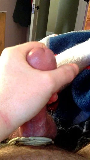 Masturbate cock and cum thumbnail