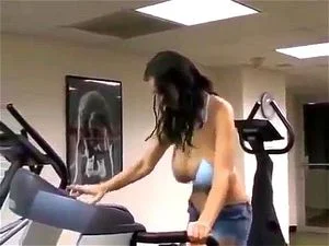Watch Big Boobs on Treadmill - Gym, Amateur, Big Tits Porn - SpankBang
