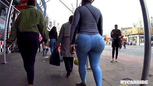 thick, public, big ass, candid ass